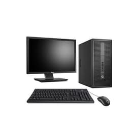 Ordinateur de bureau - HP EliteDesk 800 G2 Tour - 16Go - 240Go SSD + Écran 22