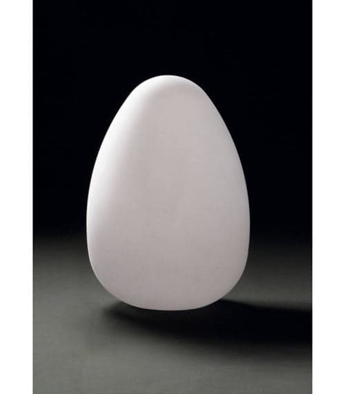 Lampe Huevo Egg de Table Large 1 Ampoule E27 Outdoor IP65, blanc opal