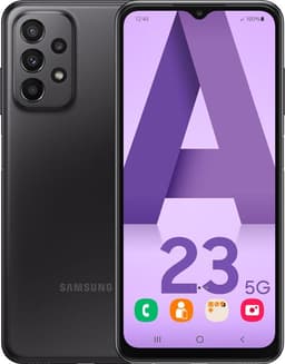 Smartphone Samsung Galaxy A23 6.6" 5G Double SIM 64 Go Noir