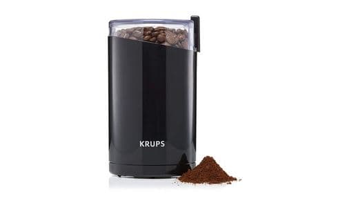 Krups f2034238 moulin à café électrique fast touch 200w noir