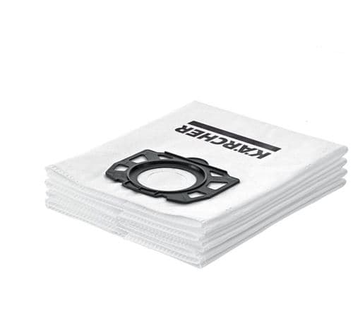 4 sachets filtre ouate pour wd4 à wd6 - karcher