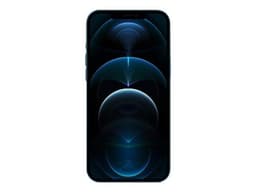 Apple iPhone 12 Pro Max - 5G smartphone - double SIM / Mémoire interne 128 Go - écran OEL - 6.7" - 2778 x 1284 pixels - 3 x caméras arrière 12 MP, 12 MP, 12 MP - front camera 12 MP - bleu Pacifique