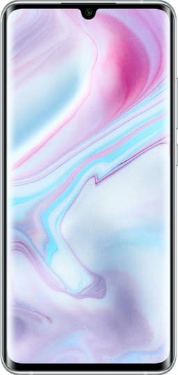 Smartphone Xiaomi Mi Note 10 Double SIM 128 Go Blanc Glacier