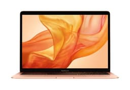 Apple MacBook Air 13.3" LED 128 Go SSD 8 Go RAM Intel Core i5 bicœur à 1.6 GHz Or 2019