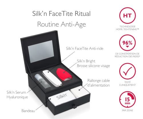 Set Routine Anti-Age SILK'N Visage et Cou