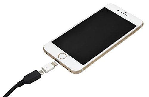 INECK® Adaptateur Micro USB pour Lightning 8 broches chargeur pour iPhone