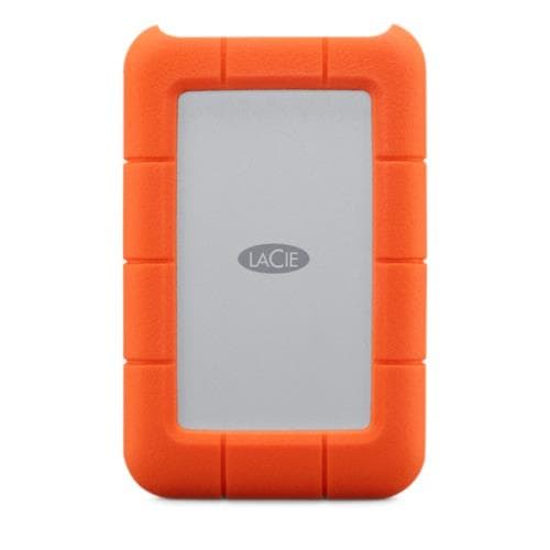 Disque dur portable LaCie Rugged 1 To USB-C Orange