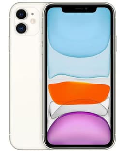 iPhone 11 6,1" 128 Go Blanc Reconditionné avec BATTERIE NEUVE