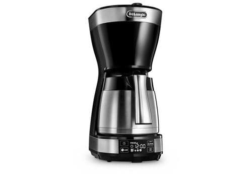 Cafetière filtre Delonghi ICM16731 1200 W Noir et Argent