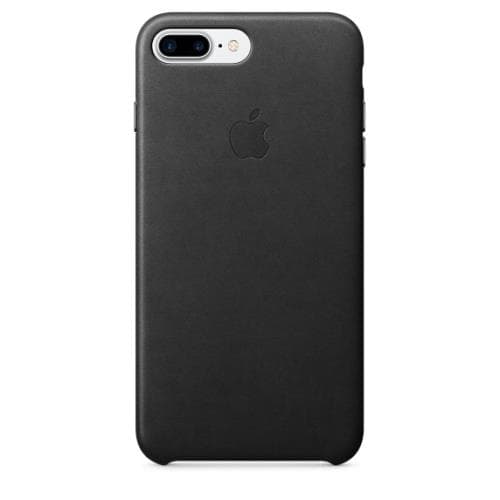 Coque en cuir Apple pour iPhone 7 Plus Noir