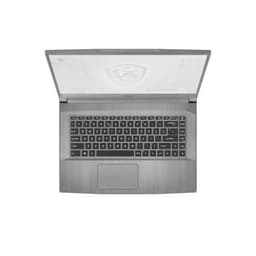 PC Portable Workstation MSI WF65 10TJ-421FR 15,6" Intel Core i7 32 Go RAM 256 Go SSD + 1 To SATA Argent