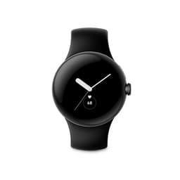 Montre connectée Google Pixel Watch Wifi Noir avec bracelet sport Noir Volcanique