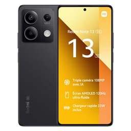 Smartphone Xiaomi Redmi Note 13 5G 6.67" Double SIM 256 Go Noir