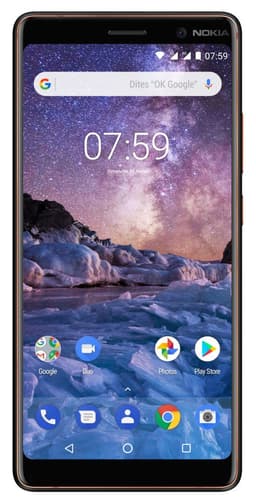 Smartphone Nokia 7 Plus Double SIM 64 Go Noir