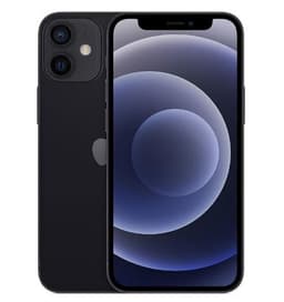 Apple iPhone 12 Mini 64 Go 5,4'' noir Reconditionné avec Nouvelle Batterie