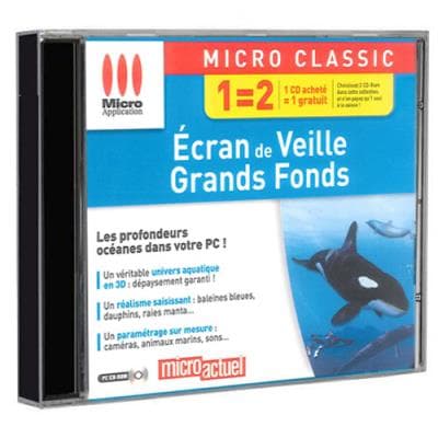 Micro Application - Écran de veille, grands fonds