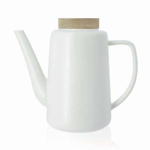 Théière en porcelaine Ogo Enzo 1,2 L Blanc