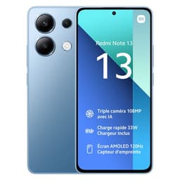 Smartphone Xiaomi Redmi Note 13 6.67" Double SIM 256 Go Bleu