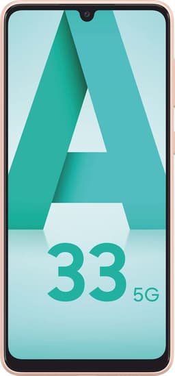 Smartphone Samsung Galaxy A33 6,4" 5G Double SIM 128 Go Pêche