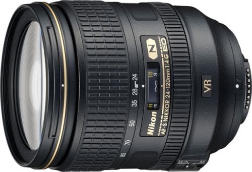 Objectif reflex Nikon AF-S Nikkor 24-120 mm f/4 G ED VR