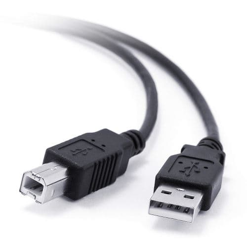 INECK® 3m câble USB A / B câble pour imprimante 3m (mètres) noir