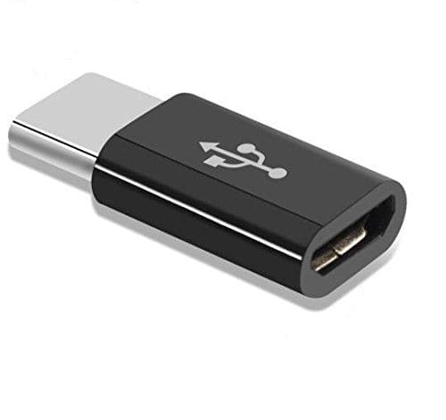 INECK® USB C Adaptateur / Connecteur USB Type-C Male vers Micro USB Femelle pour Samsung Galaxy Note 8, S8 Plus, Google Pixel, LG V30, G6, V20, Nintendo