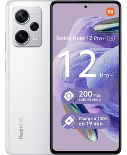 Smartphone Xiaomi Redmi Note 12 Pro Plus 6,67" 5G Double nano SIM 256 Go Blanc