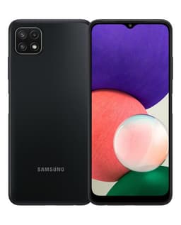 Samsung Galaxy A22 5G - 5G smartphone - double SIM - RAM 4 Go / Mémoire interne 64 Go - microSD slot - Écran LCD - 6.6" - 2408 x 1080 pixels (90 Hz) - 3 x caméras arrière 48 MP, 5 MP, 2 MP - front camera 8 MP - gris
