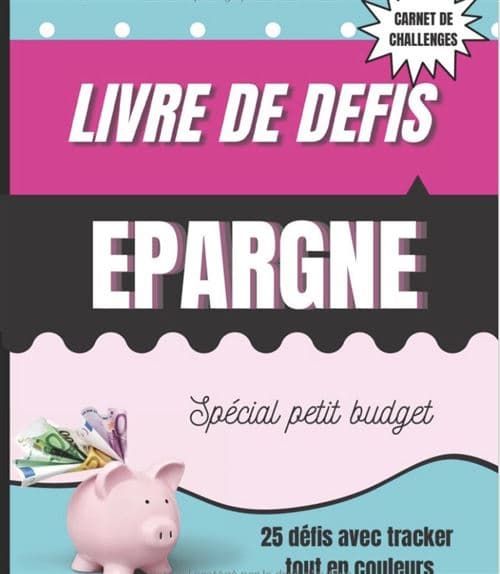 Livre de défis épargne - spécial petit budget