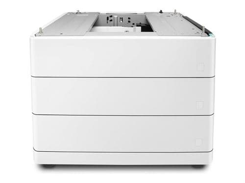 HP Paper Tray and Stand - Bacs pour supports - 1650 feuilles dans 3 bac(s) - pour PageWide Color 755, MFP 77X; PageWide Enterprise Color Flow MFP 785