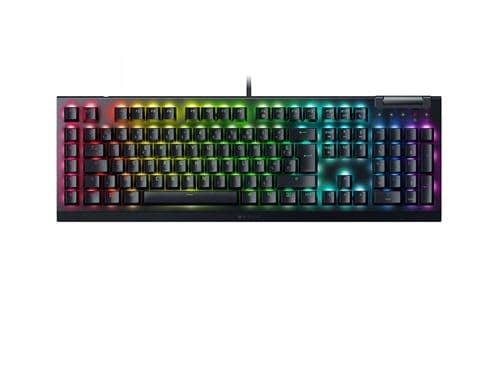 Clavier filaire gaming Razer BlackWidow V4 X Yellow Switch Noir