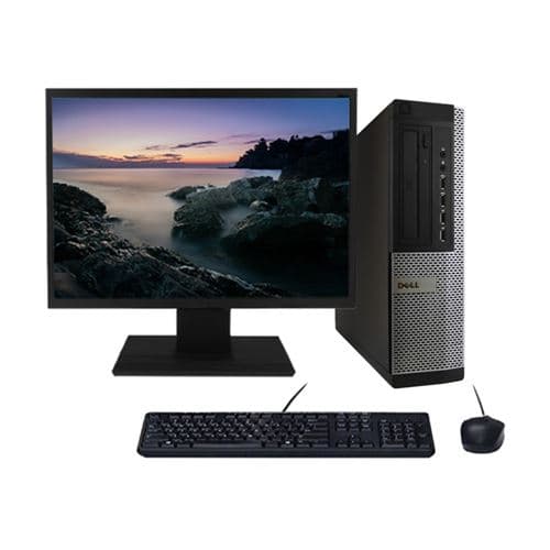 PC Dell Optiplex 9010 DT i5-3470 3.20GHz 8Go/240Go SSD Wifi W10 + Ecran 20