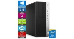 Pc hp elitedesk 800 g3 twr i5-6500 3. 60ghz 4go/320go wifi w10