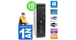 Pc hp 8300 elite sff intel i5-2400 ram 4go disque dur 250go windows 10 wifi