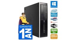 Pc hp 8300 elite sff intel g630 ram 4go disque dur 500go windows 10 wifi