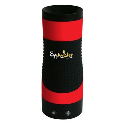 Cuiseur à oeuf vertical HARPER Egg Twister Noir - Rouge Harper