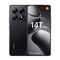 Smartphone Xiaomi 14T Pro 6,67" 5G Double nano SIM 512 Go Noir Titane conçu avec Leica