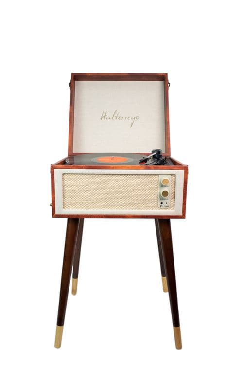 Platine vinyle Halterrego H Turn Cottage Effet Cuir