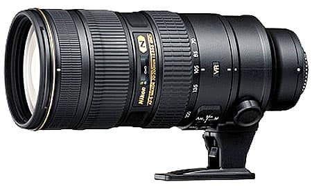 Objectif reflex Nikon AF-S Nikkor 70-200 mm f/2.8 G ED VR II