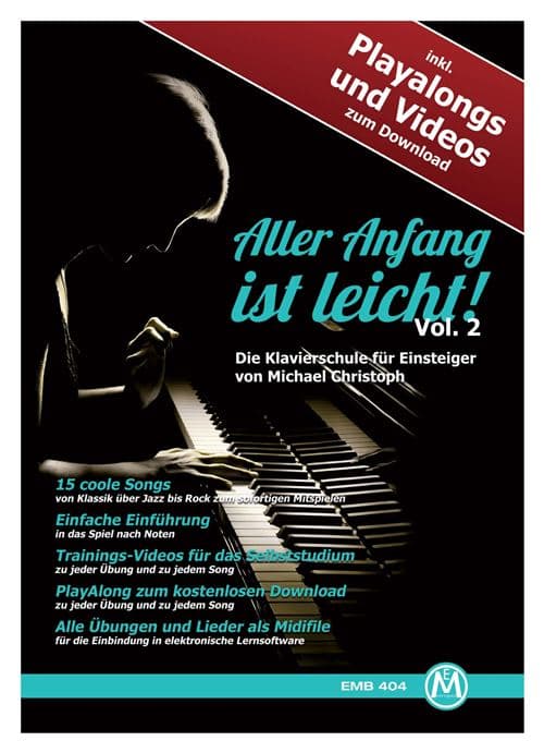 Michael Christoph Aller Anfang ist leicht Vol. 2 Ecole de piano + Lecture - Téléchargements