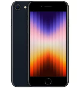 Apple iPhone SE 2022 128 Go 6,1 Noir Reconditionné avec batterie neuve