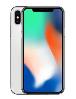 Apple iPhone X 5,8'' 256 Go argent Reconditionnné avec Batterie neuve