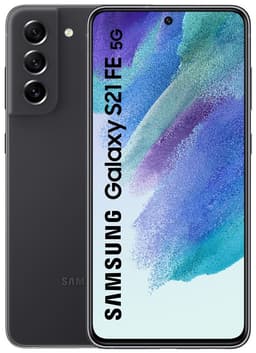 Samsung Galaxy S21 FE 5G - 5G smartphone - double SIM - RAM 6 Go / 128 Go - écran OEL - 6.4" - 2340 x 1080 pixels (120 Hz) - 3 x caméras arrière 12 MP, 12 MP, 8 MP - front camera 32 MP - graphite