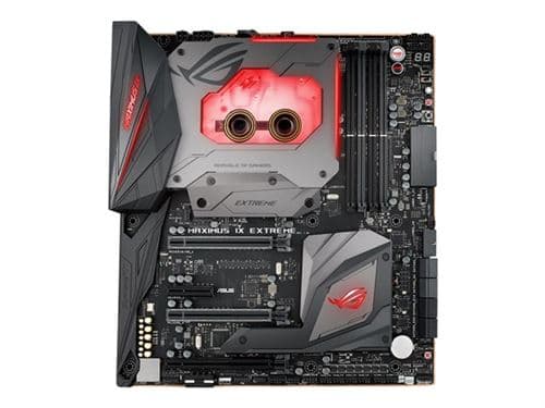 ASUS ROG MAXIMUS IX EXTREME - Carte-mère - ATX étendu - LGA1151 Socket - Z270 Chipset - USB 3.0, USB 3.1, USB-C - Bluetooth, Gigabit LAN, Wi-Fi - carte graphique embarquée (unité centrale requise) - audio HD (8 canaux)