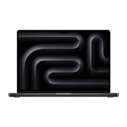 Apple MacBook Pro 16" 512 Go SSD 18 Go RAM Puce M3 Pro CPU 12 cœurs GPU 18 cœurs Noir sidéral
