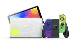 Console Nintendo Switch model OLED édition limitée Splatoon 3