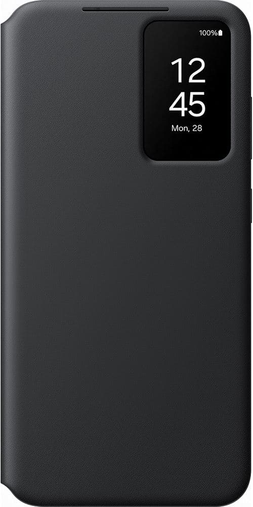 Etui Smart View avec porte-carte pour Samsung Galaxy S24+ Noir