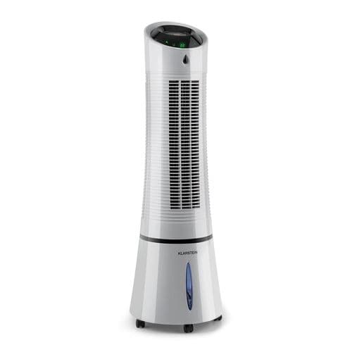 Rafraîchisseur d'air mobile - avec télécommande - Ventilateur climatiseur mobile sans évacuation - 210 m³/h - Gris