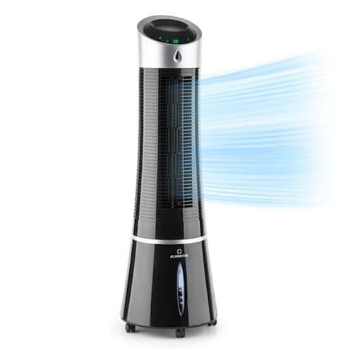 Rafraîchisseur d'air connecté - Klarstein Skycraper Ice Smart - Ventilateur - Noir