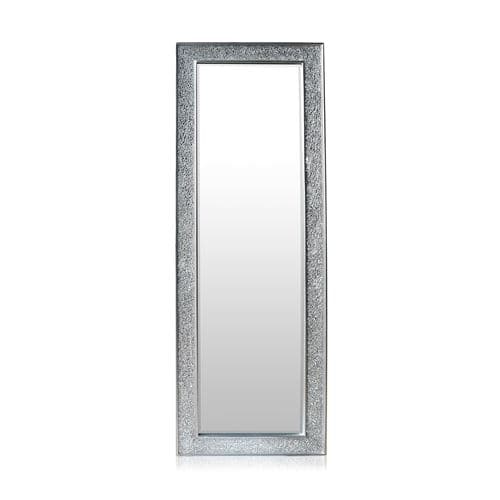 Miroir - Casa Chic by Blumfeldt Norwich - cadre en bois - 130 x 45 cm - Argent